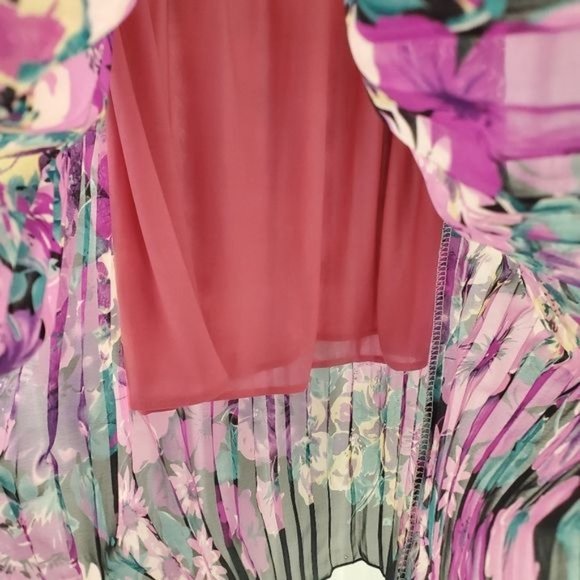 Maccine | Multicolor Floral & Polka Dot Skirt - Picture 6 of 7